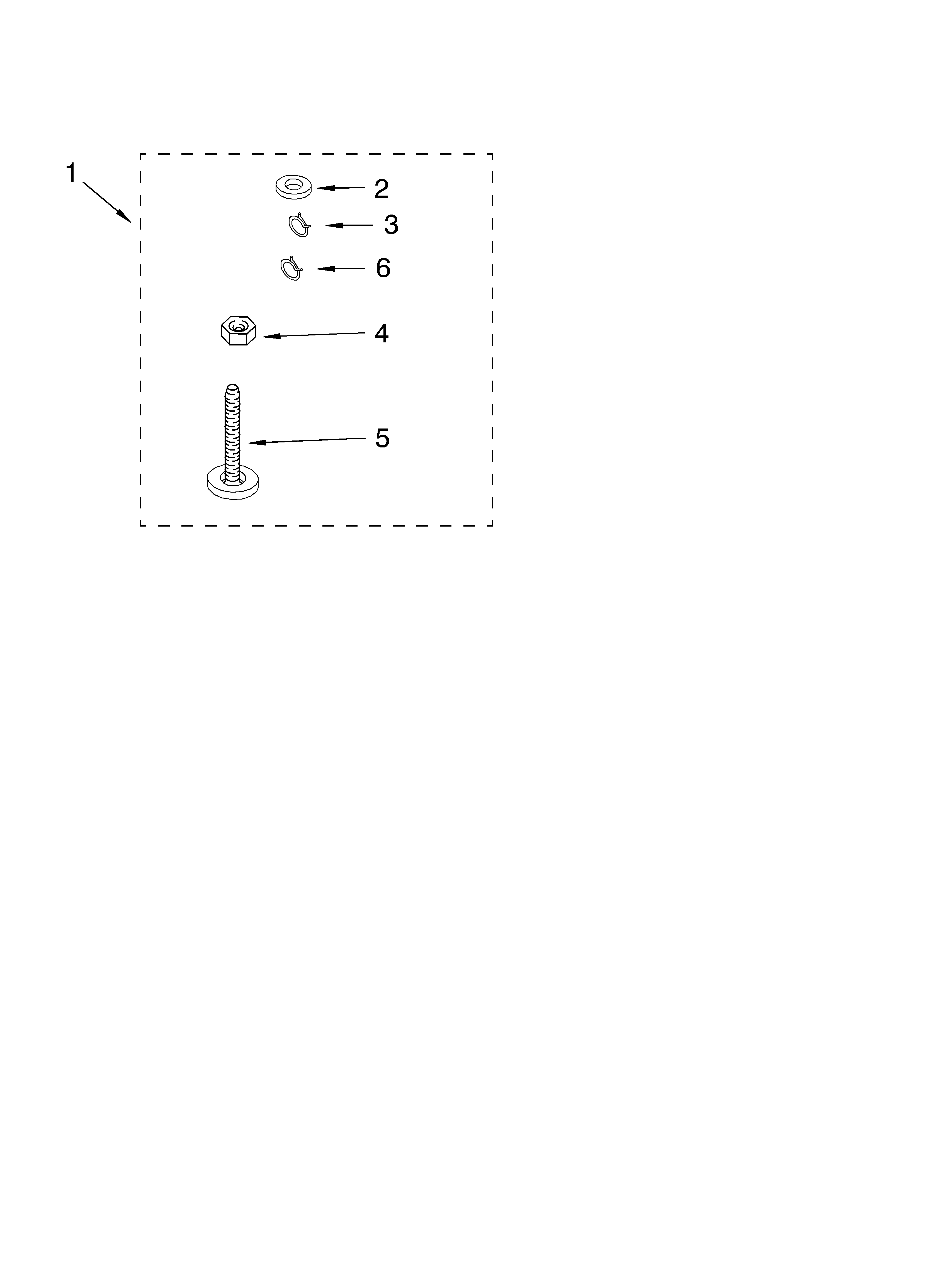 Whirlpool GSQ9633LW1 miscellaneous parts - optional parts (not included diagram