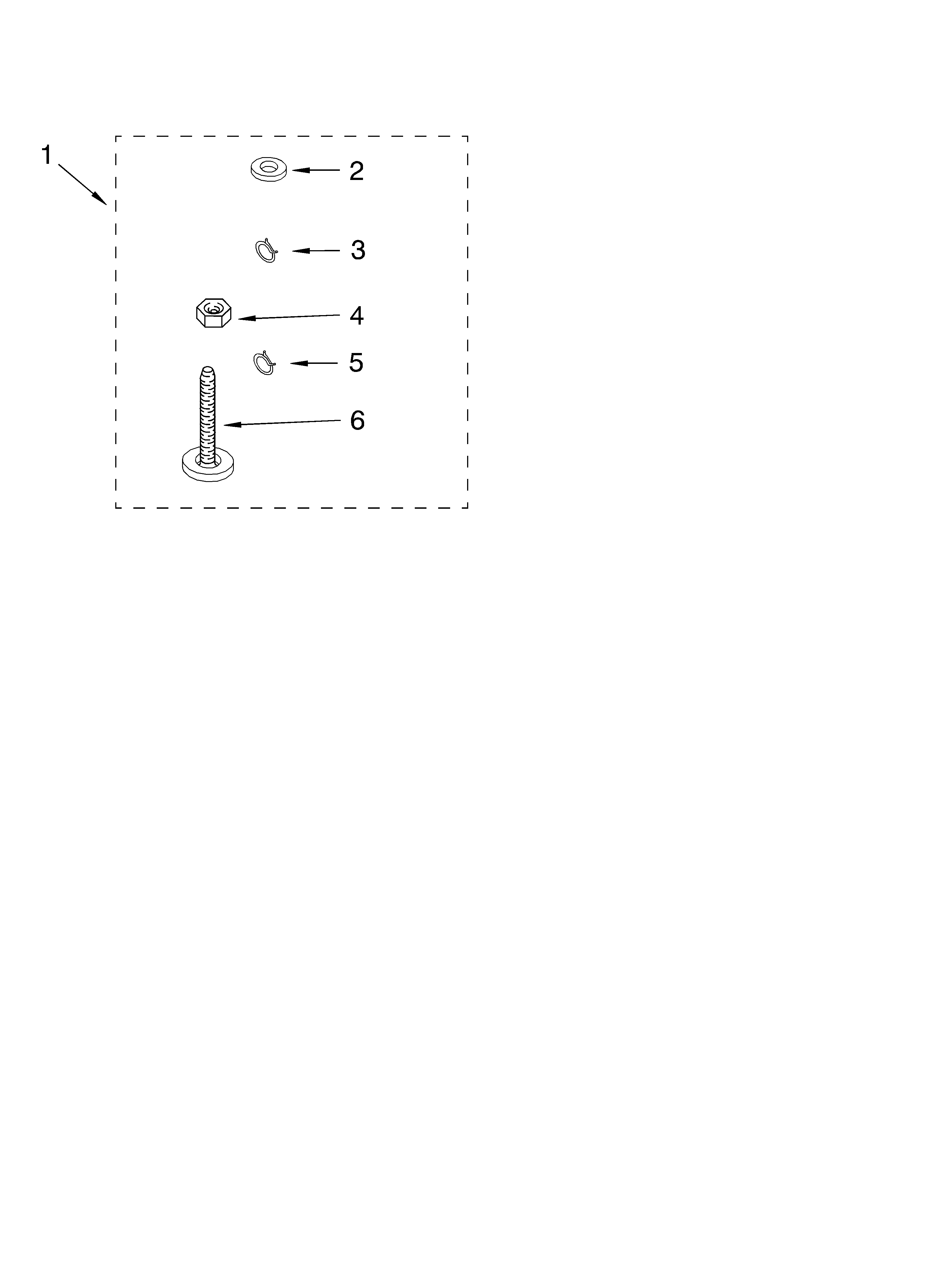 Whirlpool LSQ9010LW1 miscellaneous parts - optional parts (not included diagram