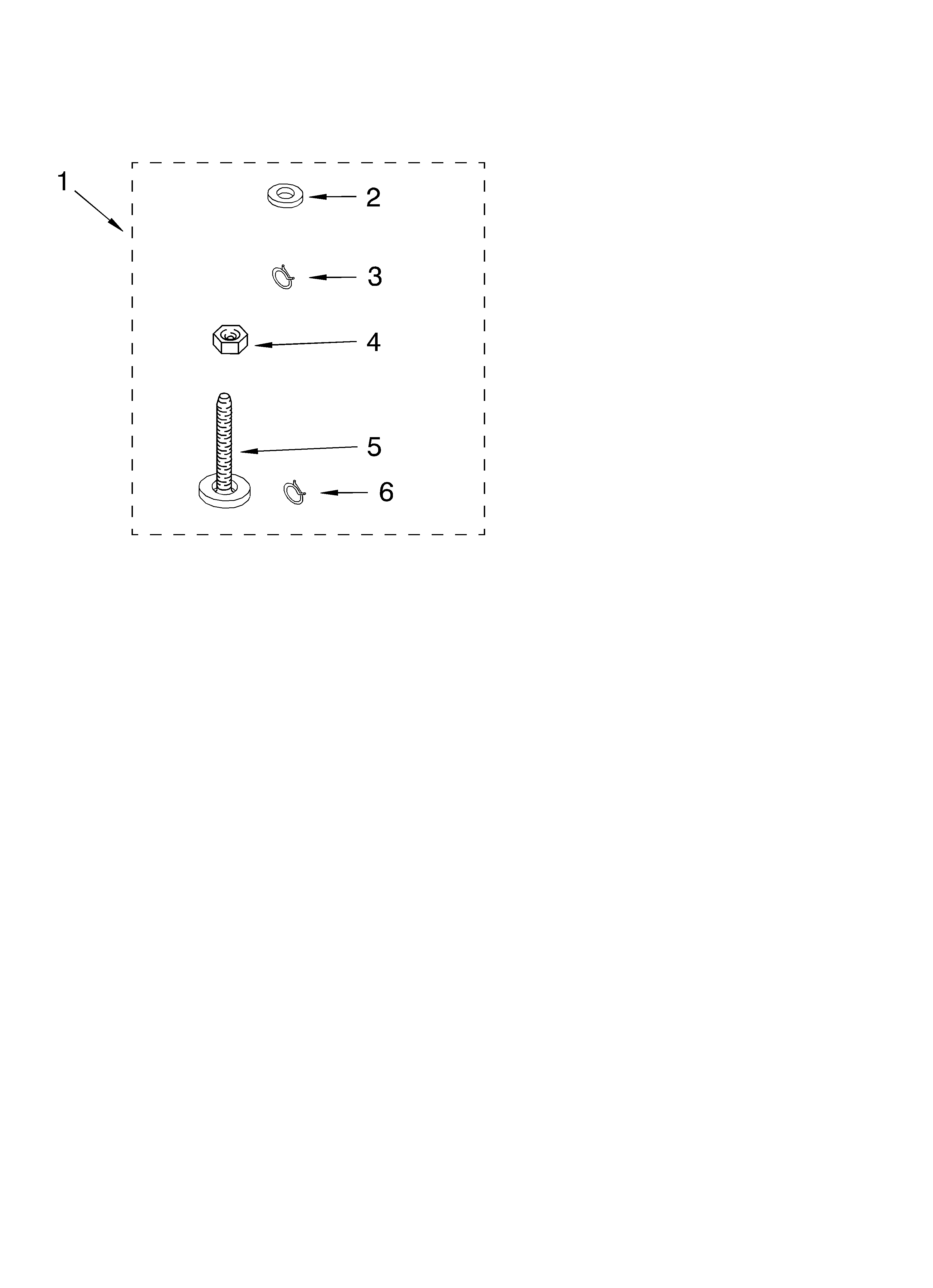 Whirlpool 7MLSR7103MQ0 miscellaneous parts optional parts (not included) diagram