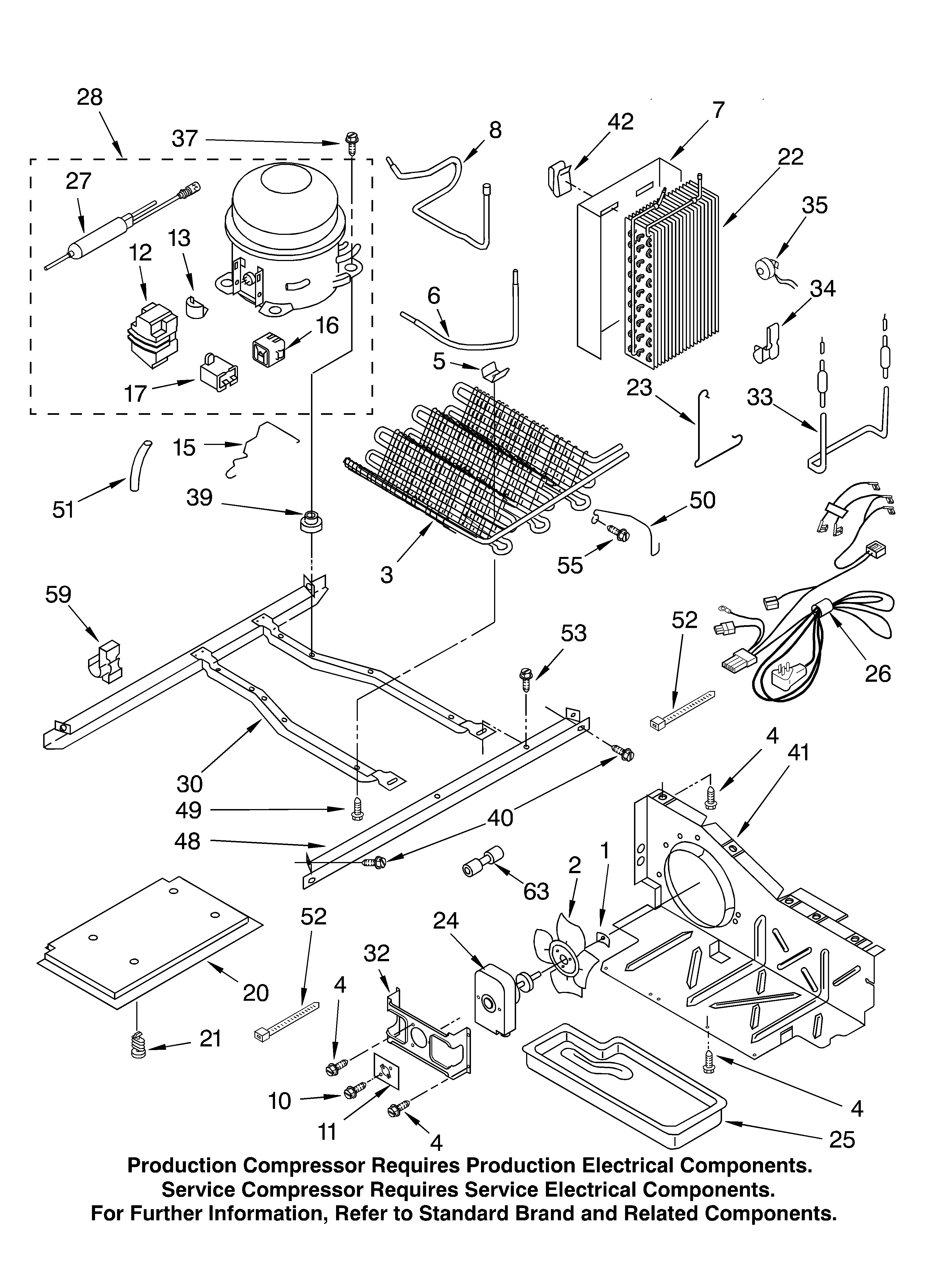 Whirlpool 7GS6SHAXKB02 unit parts diagram