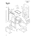 Whirlpool GMC305PDB07 oven parts diagram