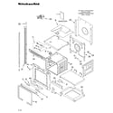 KitchenAid KEBC208KBL02 oven parts diagram