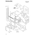 KitchenAid KEBC278KBL02 oven parts diagram