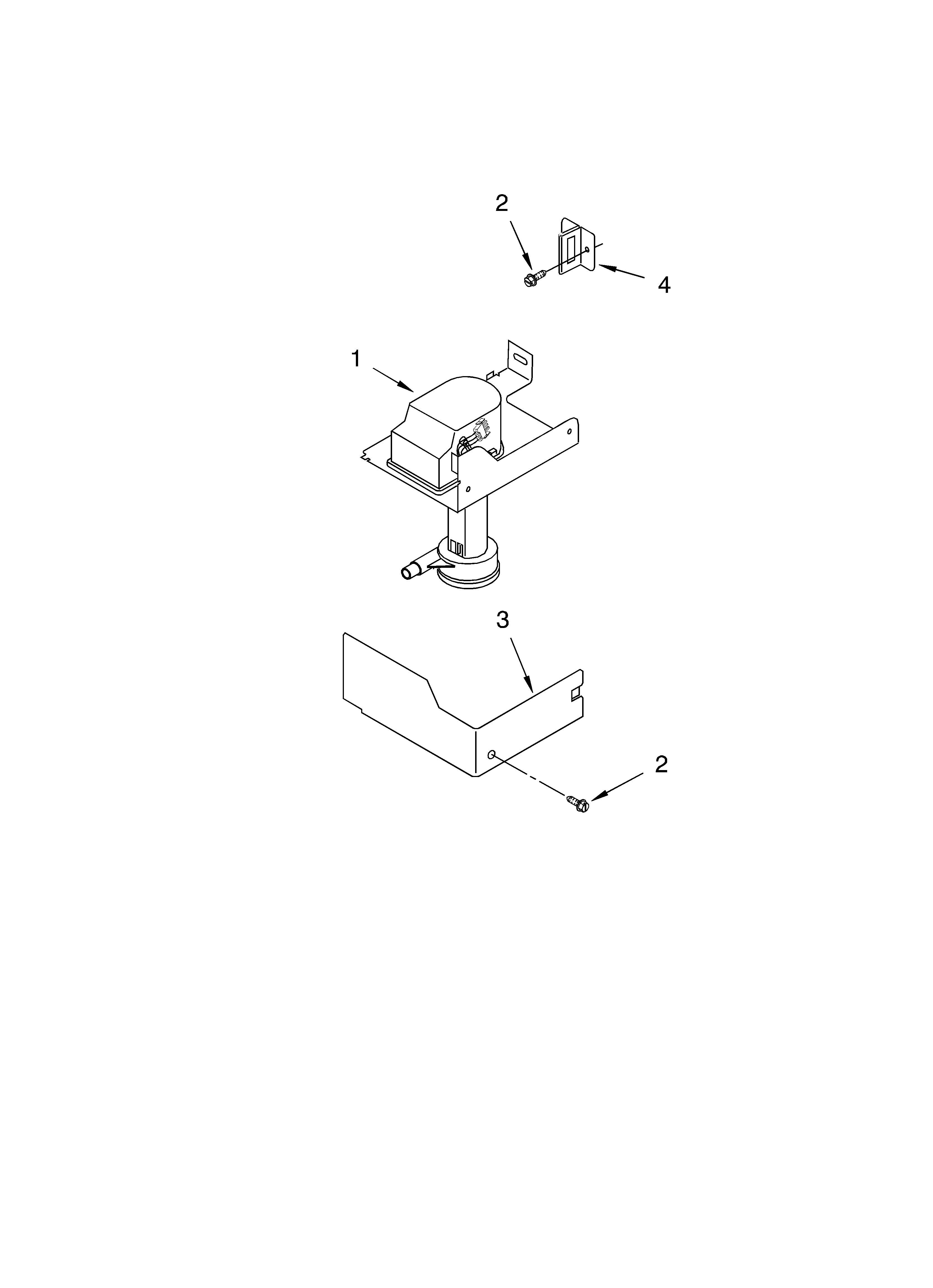 KitchenAid KUIS15NRHS5 pump parts diagram