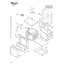 Whirlpool RBD245PDT14 lower oven parts diagram