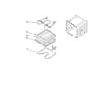 Whirlpool RBD245PDT14 internal oven parts diagram