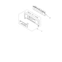 Whirlpool RBD245PDT14 control panel parts diagram
