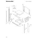 KitchenAid KBMC140HBT03 oven parts diagram