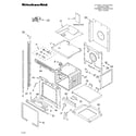 KitchenAid KEBC277KBL02 oven parts diagram