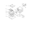 KitchenAid KEBC277KBL02 internal oven parts diagram