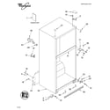 Whirlpool ET9AHTXLQ01 cabinet parts diagram