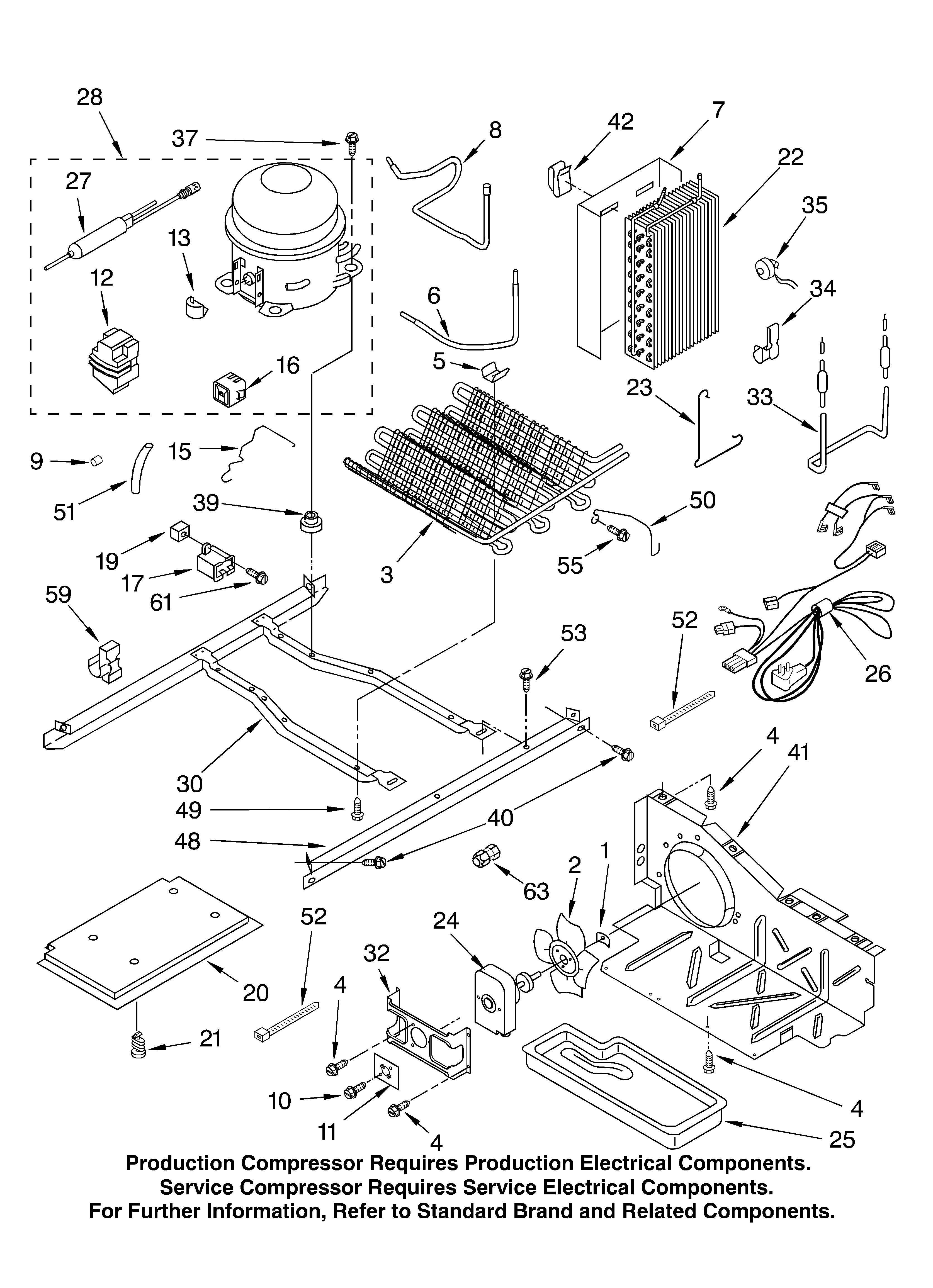 Whirlpool GD5SHAXLT02 unit parts diagram