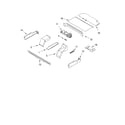 Whirlpool RBS305PDB16 top venting parts, optional parts diagram