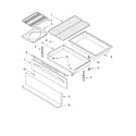 Kirkland SES380MS0 drawer & broiler parts diagram