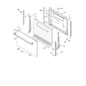 Whirlpool SF303PEKQ1 door parts, miscellaneous parts diagram