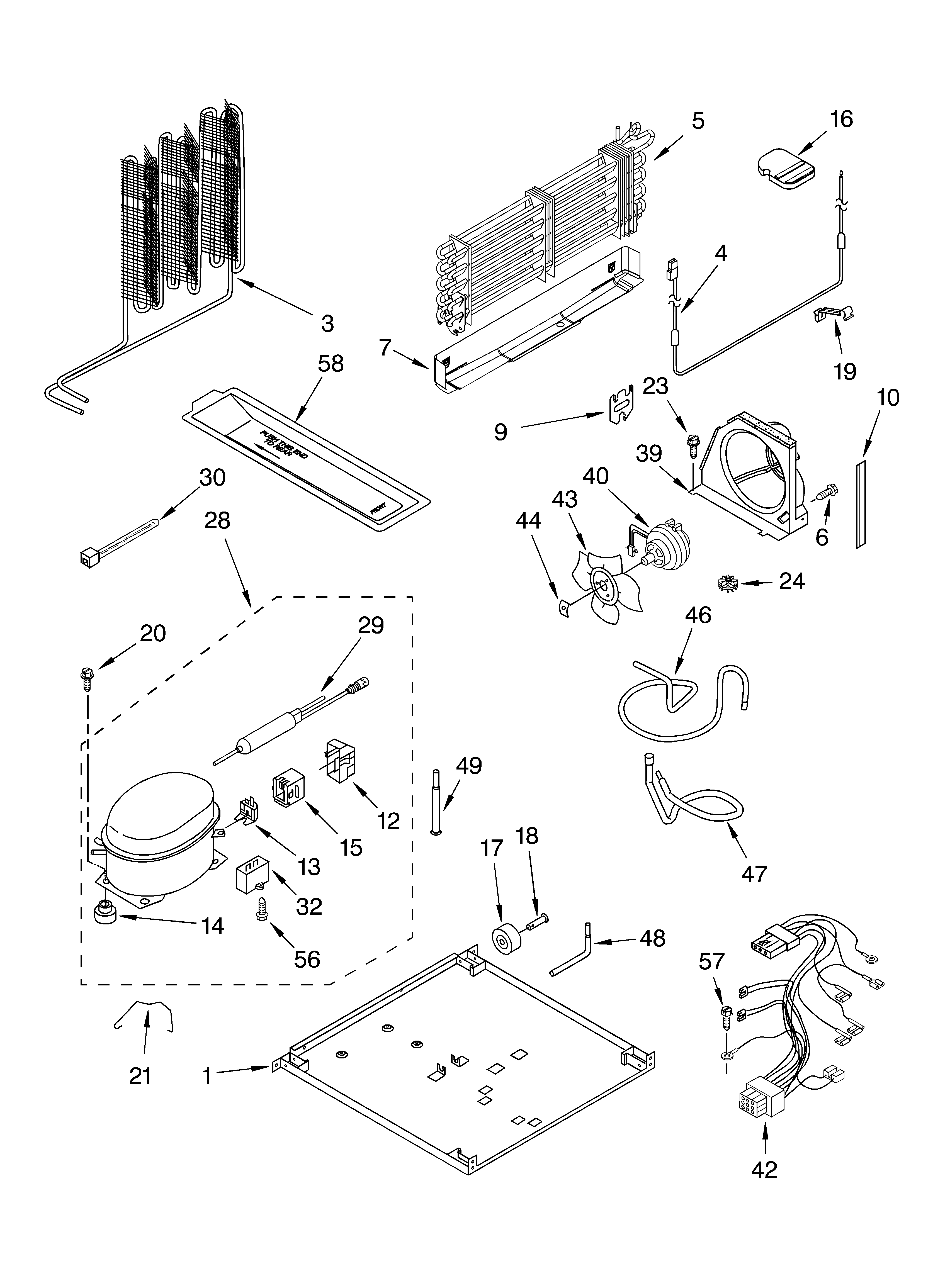 Whirlpool 5VET2WPKLQ02 unit parts diagram