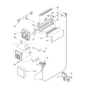 Whirlpool ET1FTTXKB03 icemaker parts diagram