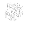 Roper FEP320KN1 control panel parts diagram