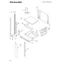 KitchenAid KBHC109JSS03 oven parts diagram