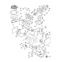 KitchenAid KBHC109JSS03 cabinet and stirrer parts diagram