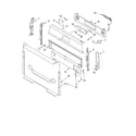 Whirlpool SF357PEMB0 control panel parts diagram
