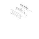 KitchenAid KEBC247KBL02 control panel parts diagram