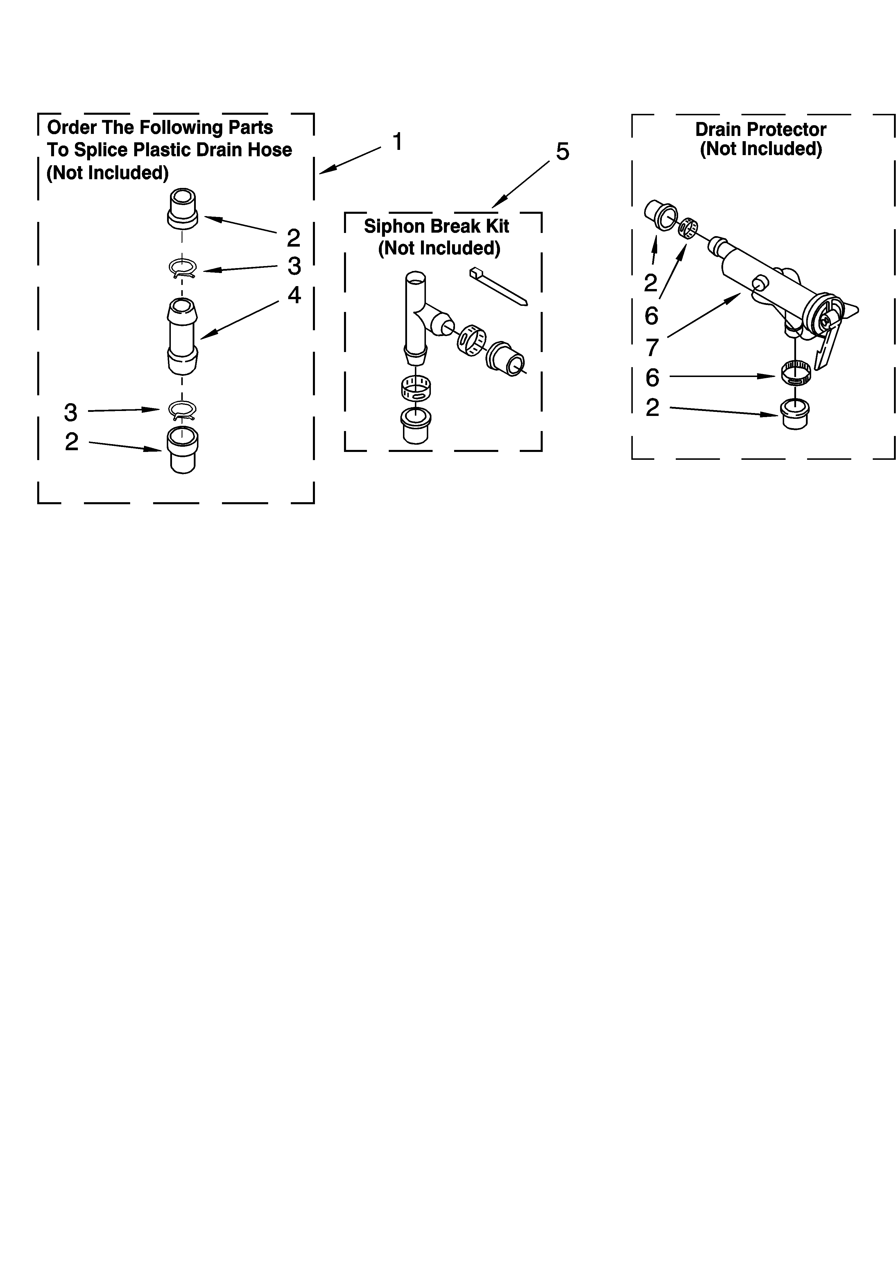 Crosley CAWB527MQ1 water system parts diagram