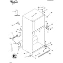 Whirlpool 5GR9SHKXLQ01 cabinet parts diagram