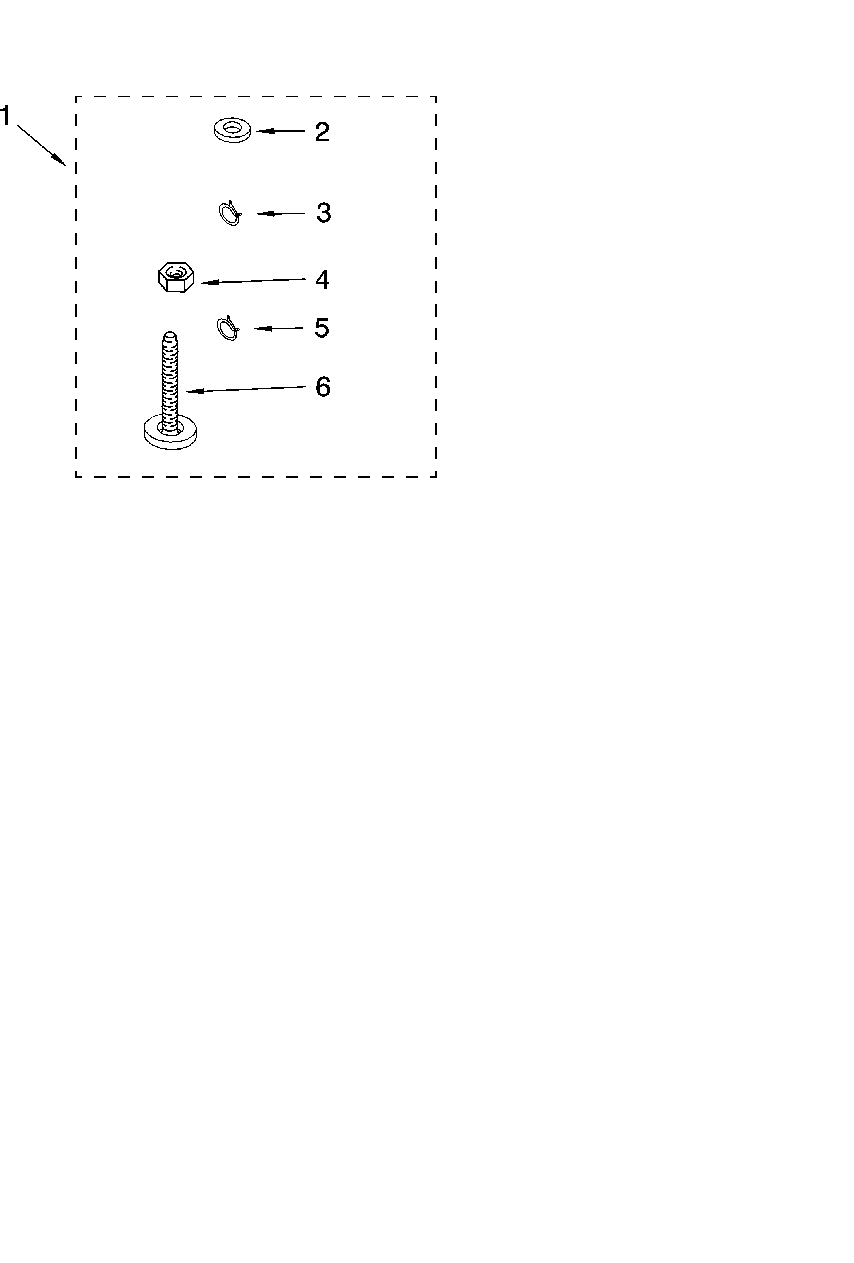 Whirlpool 7MLSQ8543JT6 miscellaneous parts - optional parts (not included) diagram