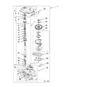 Whirlpool 7MLSR5132JQ5 gearcase parts diagram