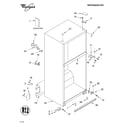 Whirlpool 8ET8FTKXKT03 cabinet parts diagram