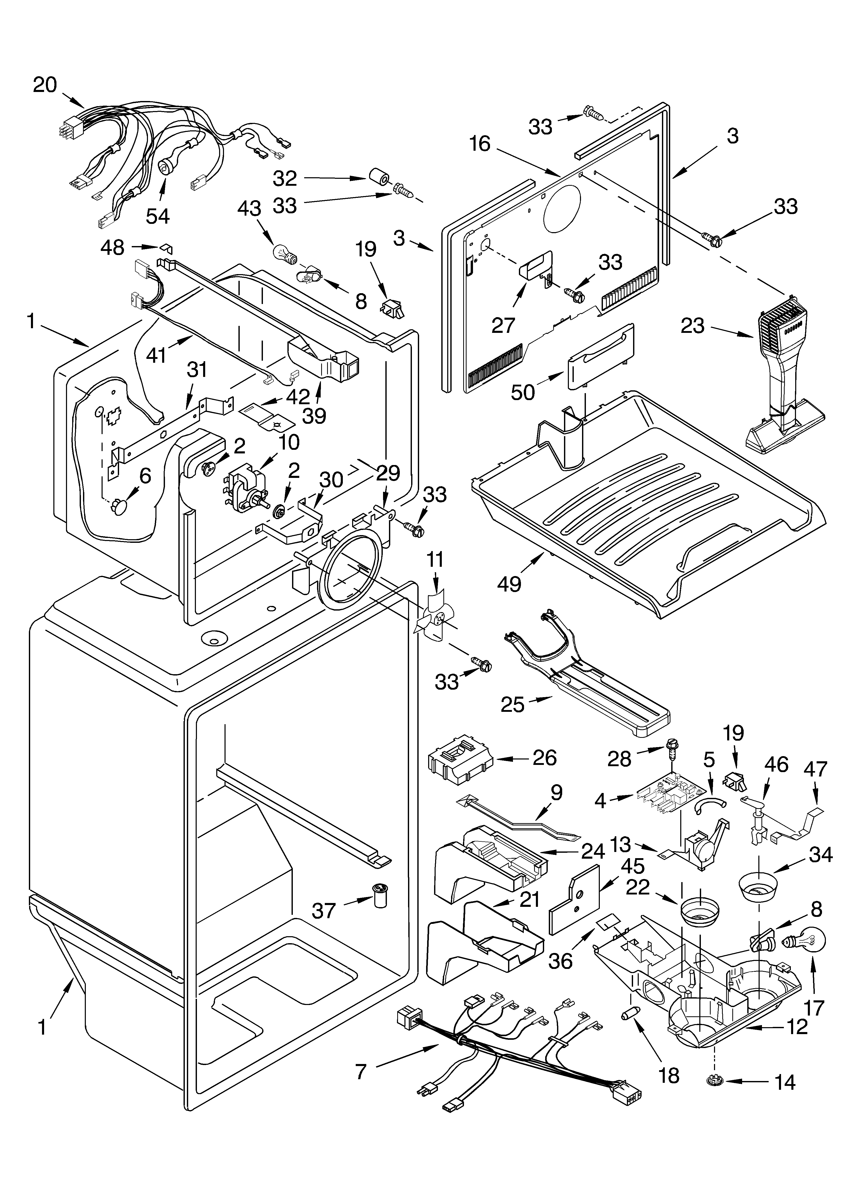 Whirlpool GR2SHKXMQ00 liner parts diagram