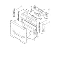 Whirlpool GS458LEMT0 control panel parts diagram
