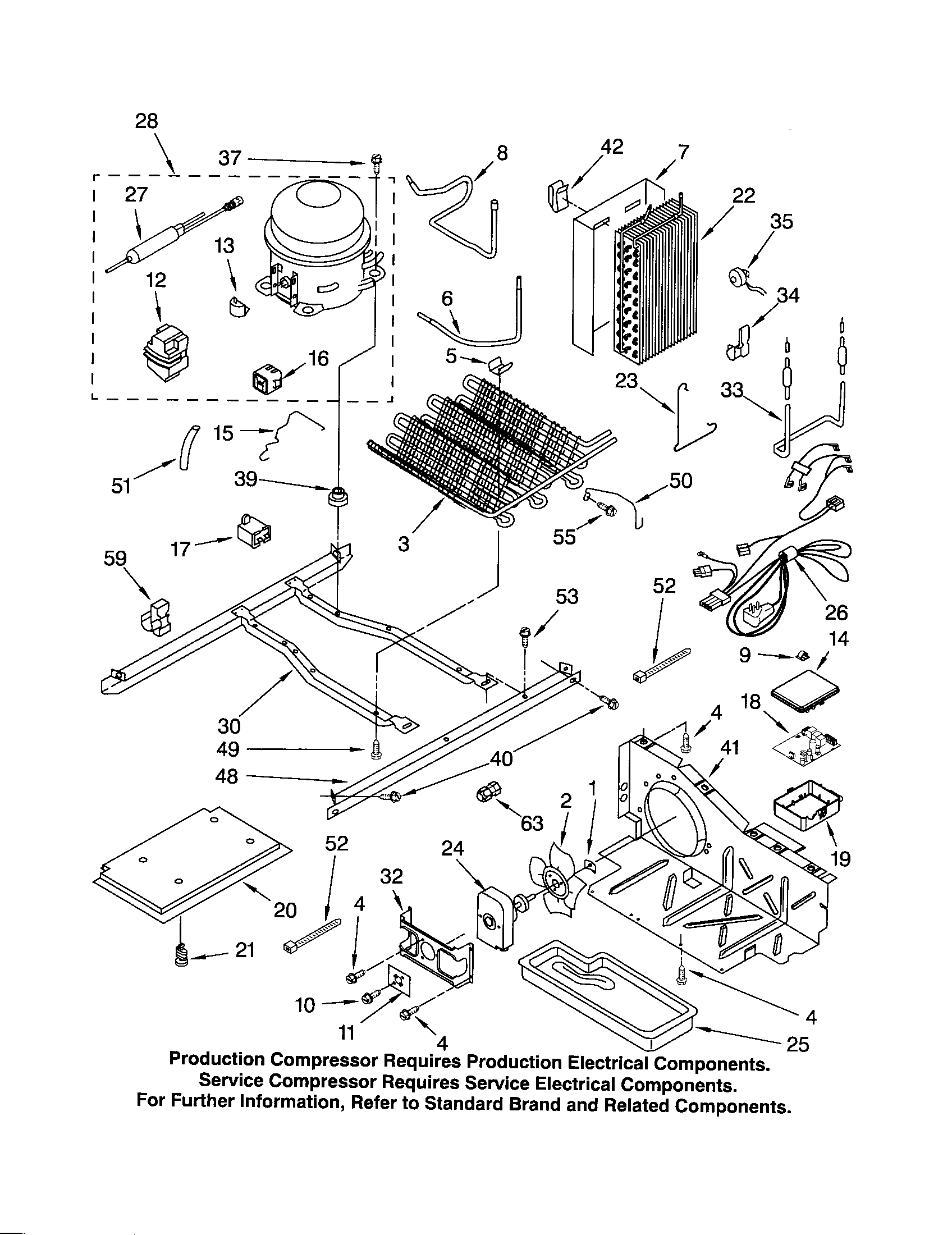 Whirlpool GS6SHEXMS00 unit parts diagram