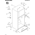 KitchenAid KTRC19MMWH00 cabinet parts diagram