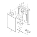 KitchenAid KTRC19MMWH00 refrigerator door parts diagram