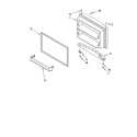 KitchenAid KTRC19MMWH00 freezer door parts, optional parts diagram