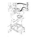 Whirlpool LSQ9010LQ2 machine base parts diagram