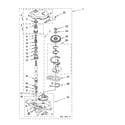 Whirlpool LSQ9010LQ2 gearcase parts diagram