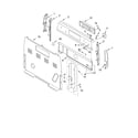 Whirlpool RF196LXMB0 control panel parts diagram