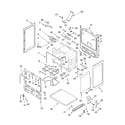Whirlpool RF196LXMB0 chassis parts diagram