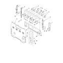 Whirlpool RF302BXKV2 control panel parts diagram
