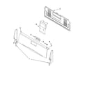Whirlpool SF315PEMB0 backguard parts diagram