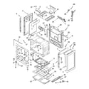 Whirlpool SF367LEMB0 chassis parts diagram