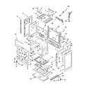 Whirlpool SF380LEMT0 chassis parts diagram