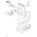Whirlpool AD65USM2 air flow and control parts diagram