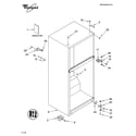 Whirlpool ET6WSMYKQ01 cabinet parts diagram