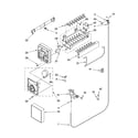 Whirlpool ET6WSMYKQ01 icemaker parts diagram