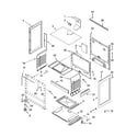 Whirlpool SF3020SKQ2 chassis parts diagram