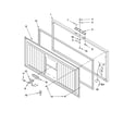 Whirlpool EH221FXMQ00 door parts diagram